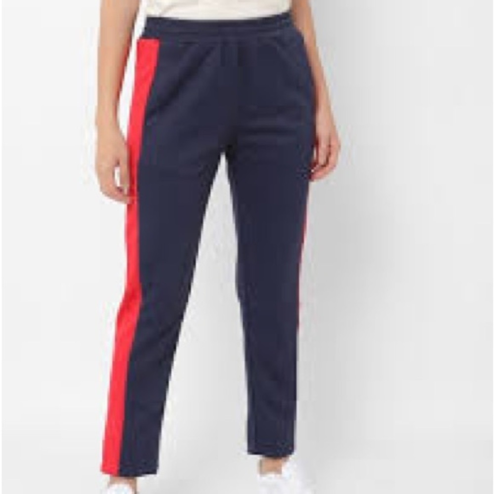 Banana Republic Color Block Side Stripe Ankle Pant NEW!